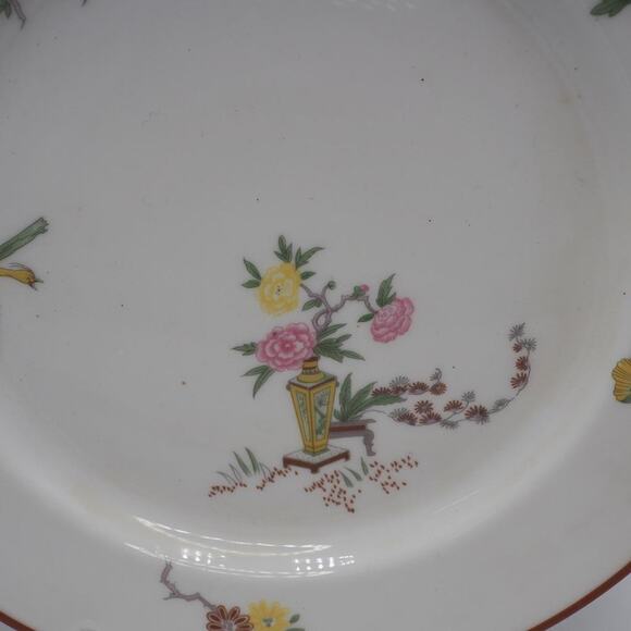 Antique Jean Pouyat Limoges France Oriental Birds Dinner Plate - Picture 2 of 6